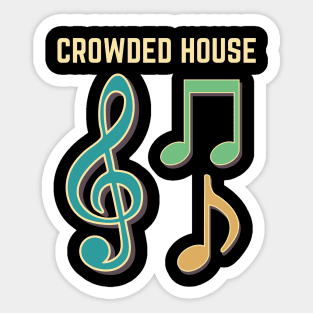 CROWDED HOUSE BAND Sticker